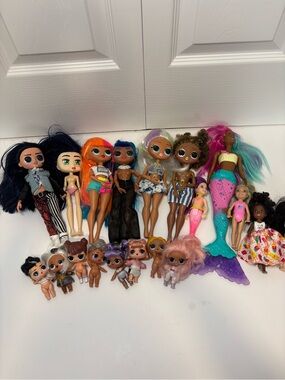 LOL Surprise & Fashion Doll Bundle – 18+ Dolls & Accessories